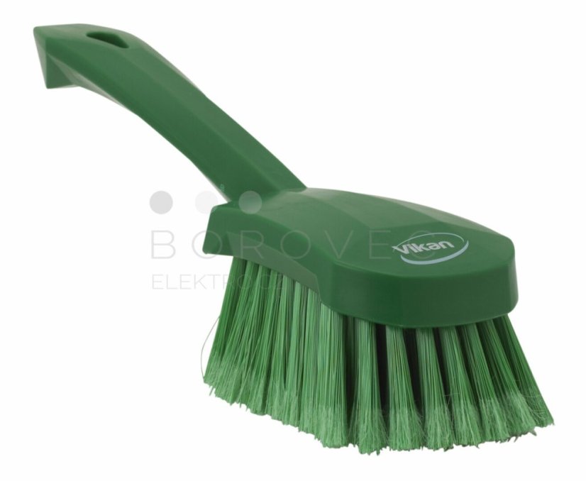Vikan kartáč mycí ruční krátká rukojet 270mm M/zelený 41942