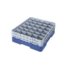 Cambro Koš Camrack 30 pozic, výška sklenice 25,8 cm - Modrá