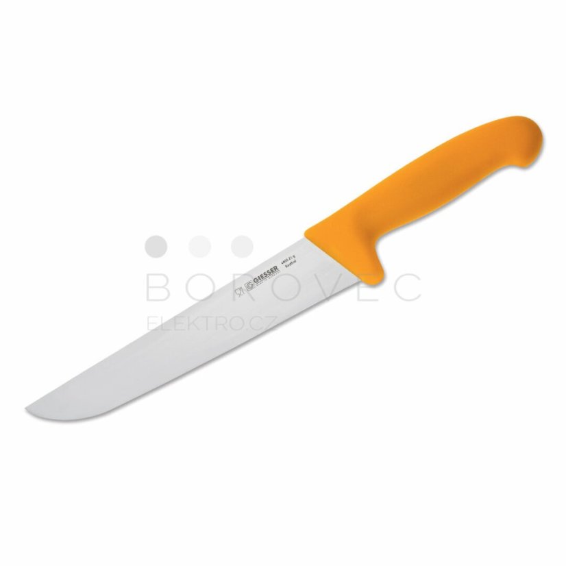 GIESSER nůž jateční G 4005 21 žlutý GIESSER nůž jateční G 4005 21 žlutý