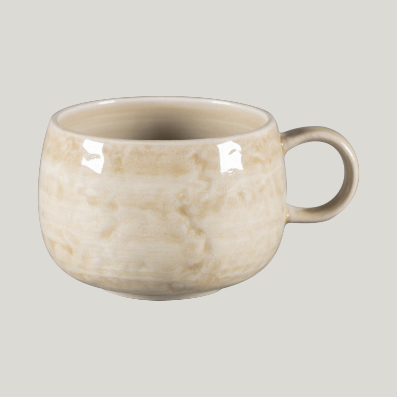 RAK Porcelain Krush šálek na kávu 30 cl, béžový RAK Porcelain Krush šálek na kávu 30 cl, béžový