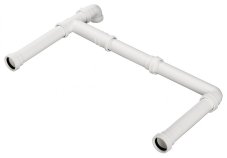 Propojení kde dřezům 2x3 1/2"