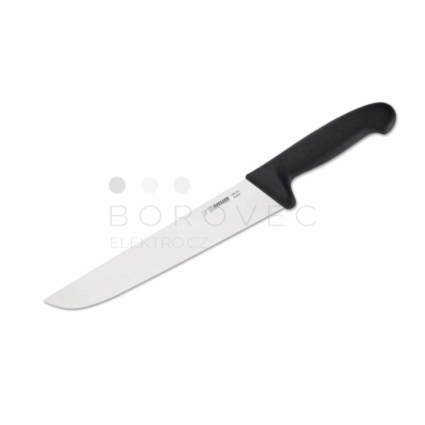 GIESSER nůž řeznický G 4005 24cm černý GIESSER nůž řeznický G 4005 24cm černý