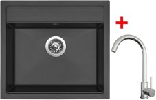 Sinks SOLO 560 Pureblack + ARCO celonerezová