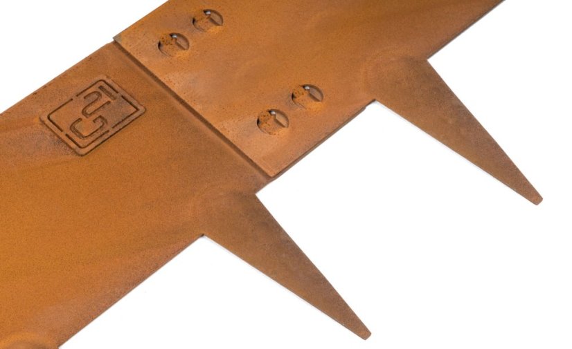 Zahradní obrubník G21 107,5 x 15 cm, Corten