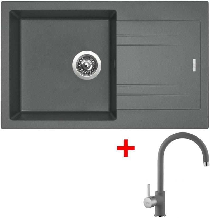 Sinks LINEA 780 Titanium + Vitalia GR Sinks LINEA 780 Titanium + Vitalia GR