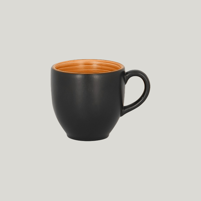 RAK Porcelain RAK Trinidad šálek nestohovatelný 90 ml, oranžový | RAK-TRCLCU09BC RAK Porcelain RAK Trinidad šálek nestohovatelný 90 ml, oranžový | RAK-TRCLCU09BC