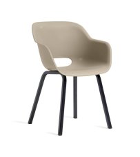 Zahradní křeslo Keter Noa cup cappuccino, kovové nohy, 2 ks