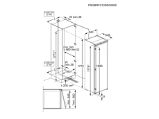 Vestavná monoklimatická chladnička Electrolux ERD6DE18S1