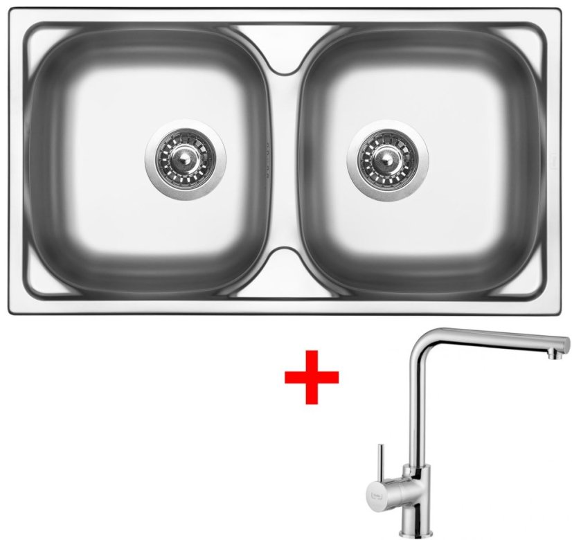 Sinks OKIO 780 DUO + ELKA Sinks OKIO 780 DUO + ELKA