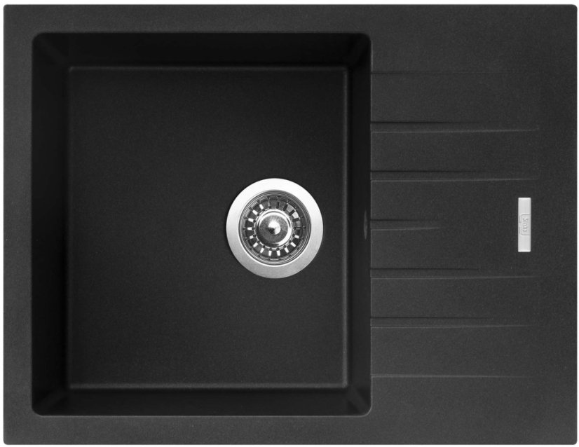 Sinks PERFECTO 650 Metalblack