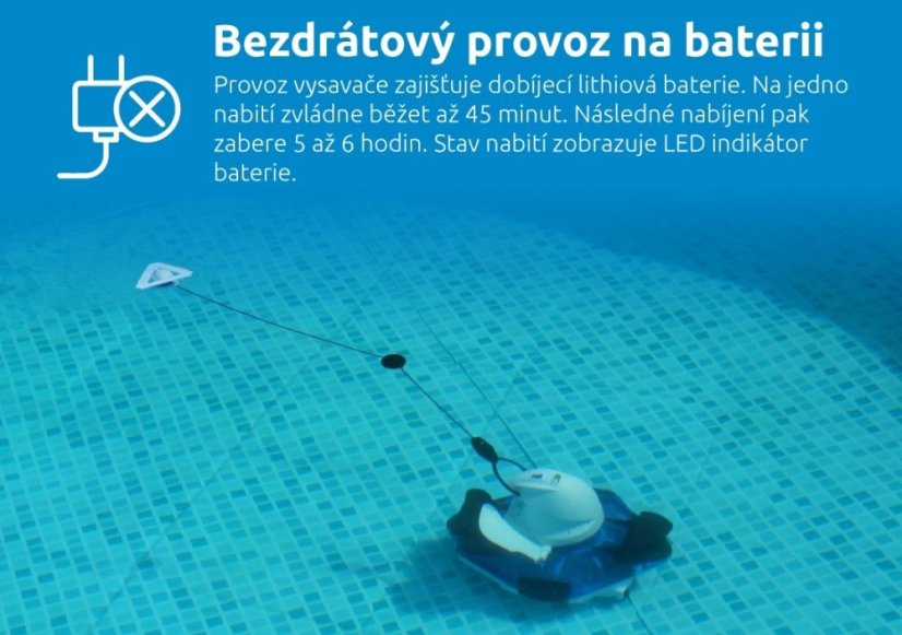 Bazénový vysavač Marimex  robotický  SupraVac Hudson