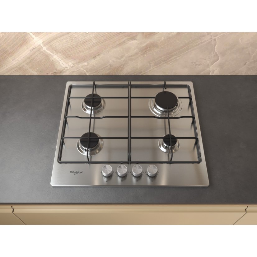 Plynová varná deska Whirlpool TKRL650IX