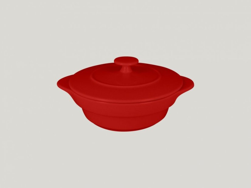 RAK Porcelain RAK Chef's Fusion hrnec s poklicí pr. 16 cm, červený | RAK-CFRD16BR RAK Porcelain RAK Chef's Fusion hrnec s poklicí pr. 16 cm, červený | RAK-CFRD16BR