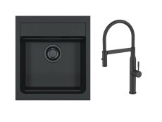 Alveus SET ALVEUS ATROX 20 ČERNÝ A90 BLACK EDITION + BATERIE MIRAGE BLACK