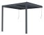 Bioklimatická pergola G21 Trenton Premium 3x3 m, antracitová hliníková
