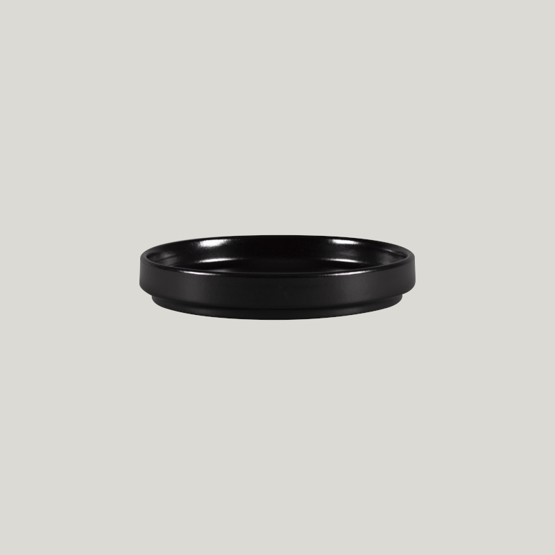 RAK Porcelain RAK Nordic talíř mělký bez okraje pr. 14 cm, černý | RAK-NOLD14BKM RAK Porcelain RAK Nordic talíř mělký bez okraje pr. 14 cm, černý | RAK-NOLD14BKM