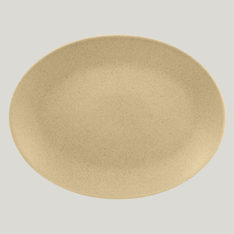 RAK Porcelain RAK Genesis talíř oválný 36 x 27 cm, mandlová | RAK-GNNNOP36AL RAK Porcelain RAK Genesis talíř oválný 36 x 27 cm, mandlová | RAK-GNNNOP36AL