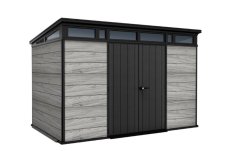Zahradní domek Keter PENT Signature 11x7 Storm Grey, s podlahou