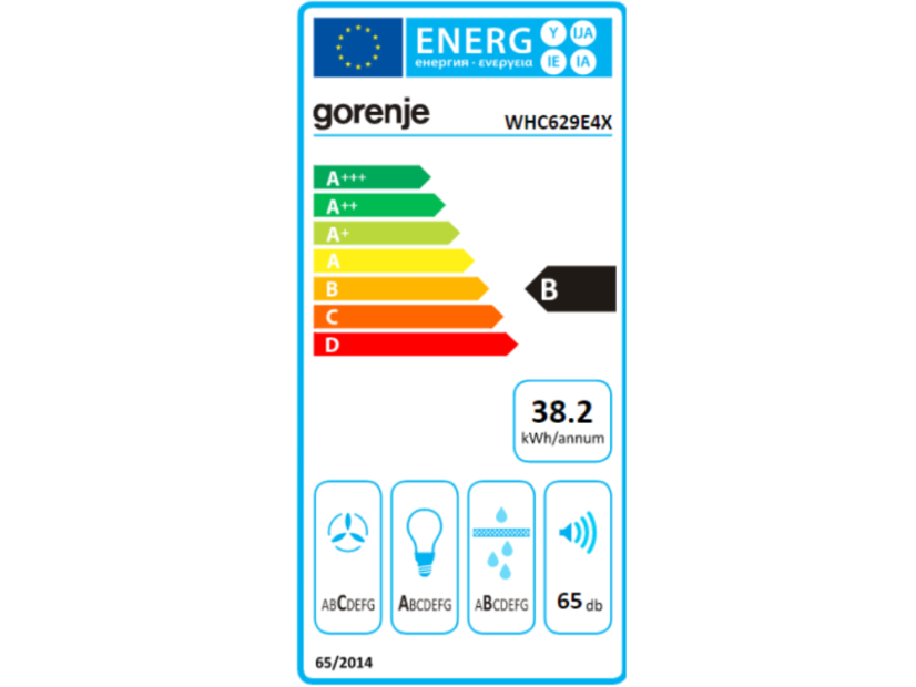 Komínová digestoř Gorenje WHC629E4X