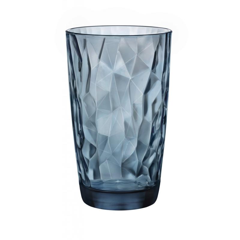 Bormioli Rocco Diamond sklenice cooler 47 cl, ocean blue