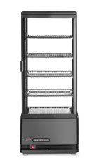 Chlazená skříň displeje, 98 l, Arktic, Černá, 230V/210W, 444x397x(H)1100mm