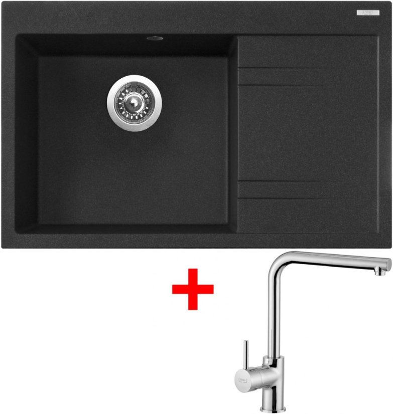 Sinks RIM 780 L Granblack + Elka Sinks RIM 780 L Granblack + Elka