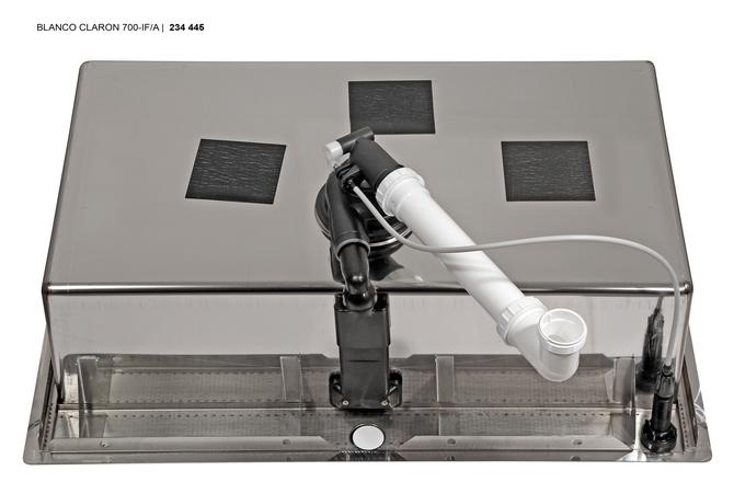 Blanco CLARON 700-IF/A InFino Nerez hedvábný lesk s PushControl