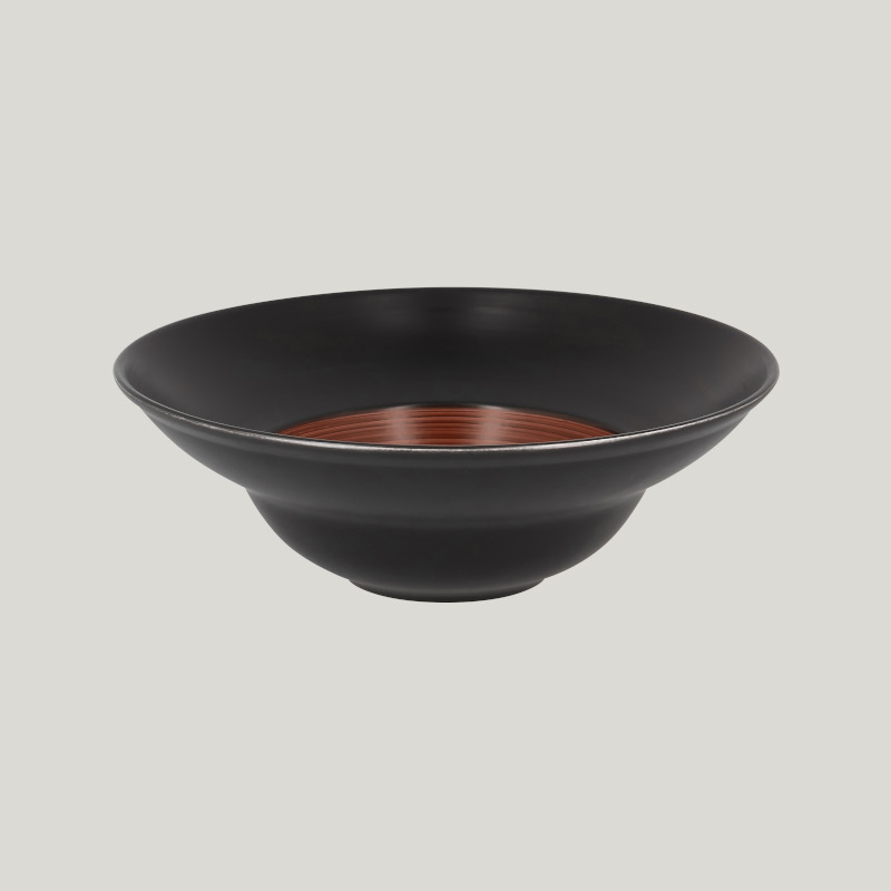 RAK Porcelain RAK Trinidad talíř hluboký extra pr. 26 cm, hnědý | RAK-TRCLXD26BW RAK Porcelain RAK Trinidad talíř hluboký extra pr. 26 cm, hnědý | RAK-TRCLXD26BW