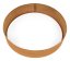 Zahradní obrubník G21 90 x 20 cm, kruhový, Corten