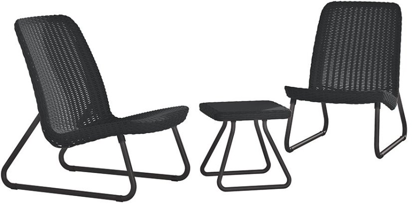 Zahradní nábytek Keter Rio Patio set grafitový