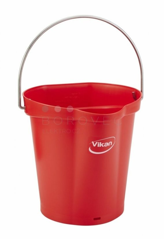 Vikan vědro 6 litrů - červená Vikan vědro 6 litrů - červená