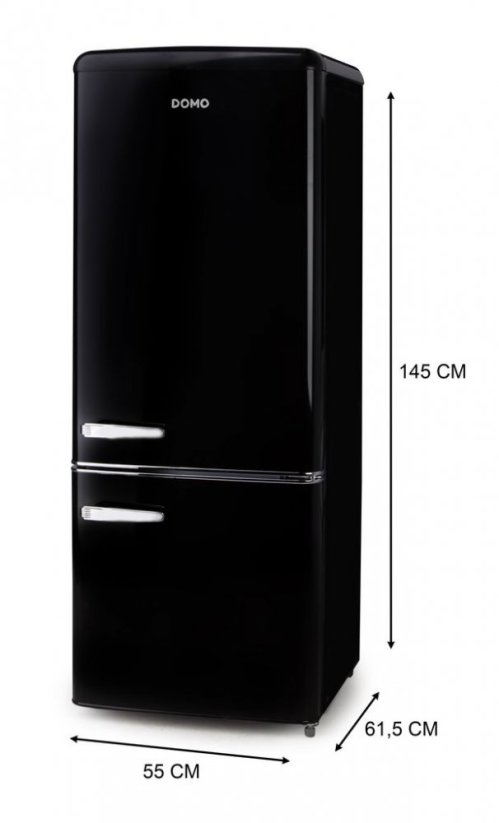 Retro lednice DOMO DO91706R