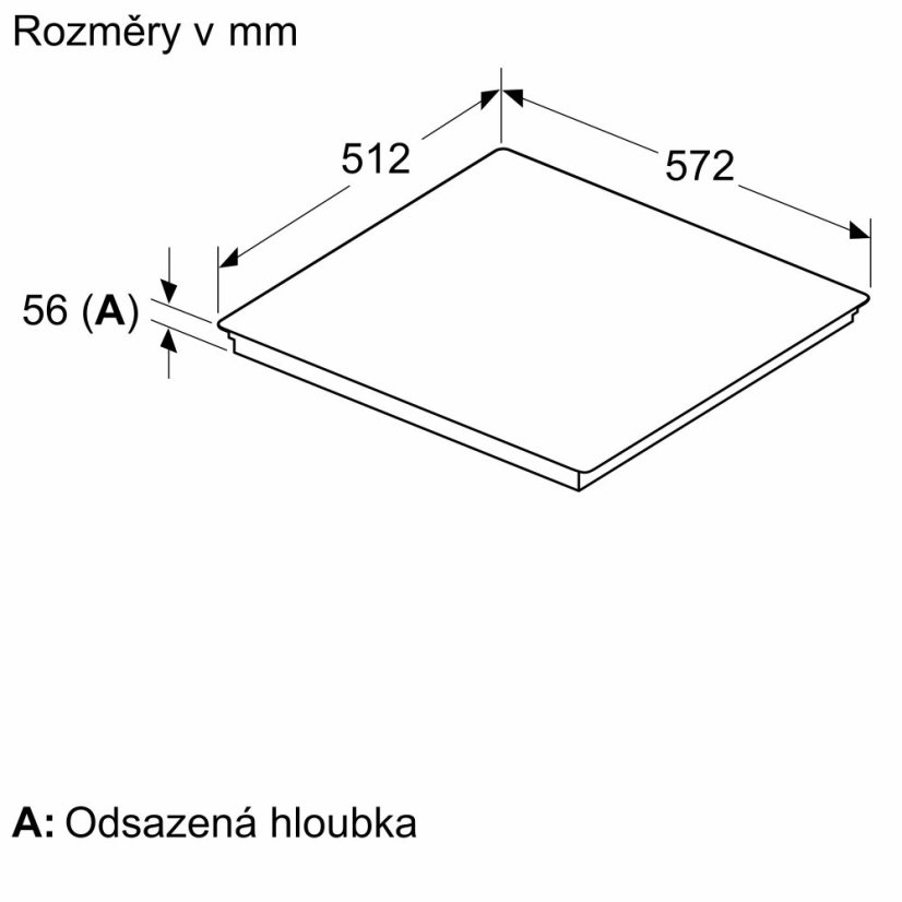 Indukční varná deska Siemens EH601HFB1E