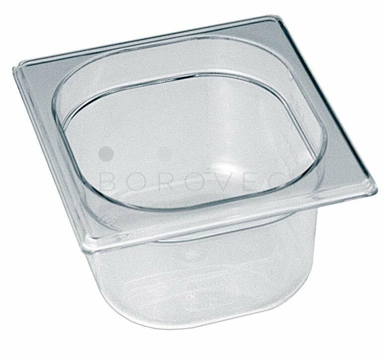 Gastronorm GN 1/6 (h=150 mm) polykarbonátová Gastronorm GN 1/6 (h=150 mm) polykarbonátová