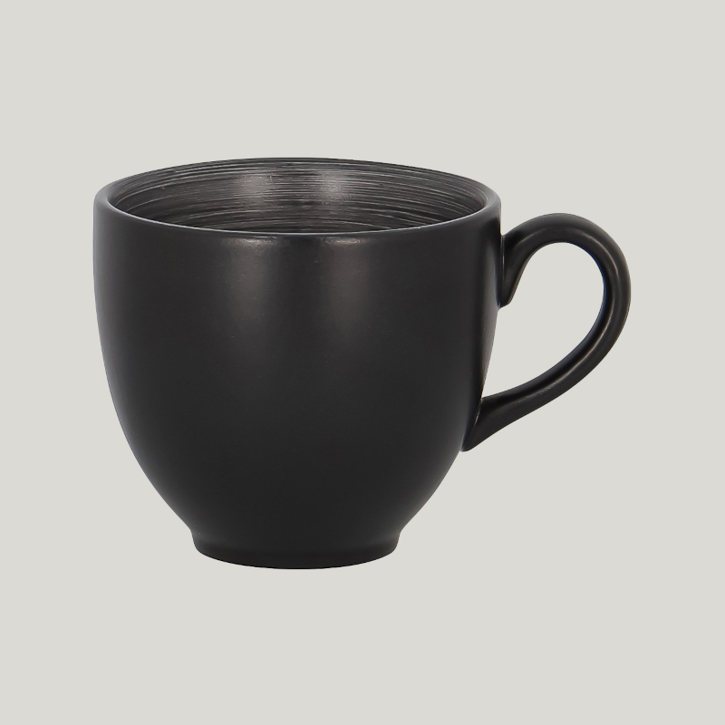 RAK Porcelain RAK Trinidad šálek nestohovatelný 230 ml, šedý | RAK-TRCLCU23BG RAK Porcelain RAK Trinidad šálek nestohovatelný 230 ml, šedý | RAK-TRCLCU23BG