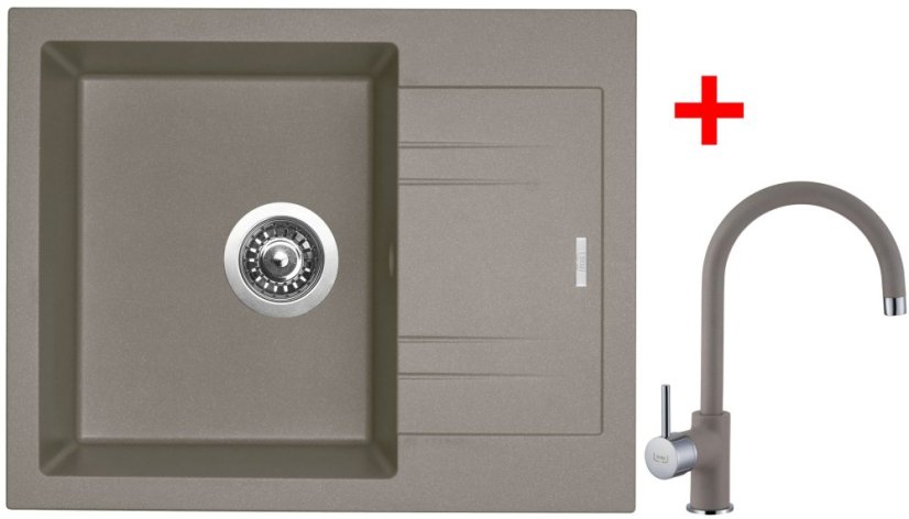 Sinks LINEA 600 Truffle + Vitalia GR Sinks LINEA 600 Truffle + Vitalia GR