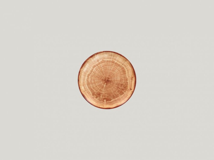RAK Porcelain RAK Woodart talíř dezertní coupe 15 cm – světle hnědá | RAK-WDNNPR15TB RAK Porcelain RAK Woodart talíř dezertní coupe 15 cm – světle hnědá | RAK-WDNNPR15TB
