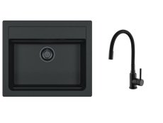 Alveus SET ALVEUS ATROX 30 ČERNÝ A90 BLACK EDITION + BATERIE MINTAS 91/MATT