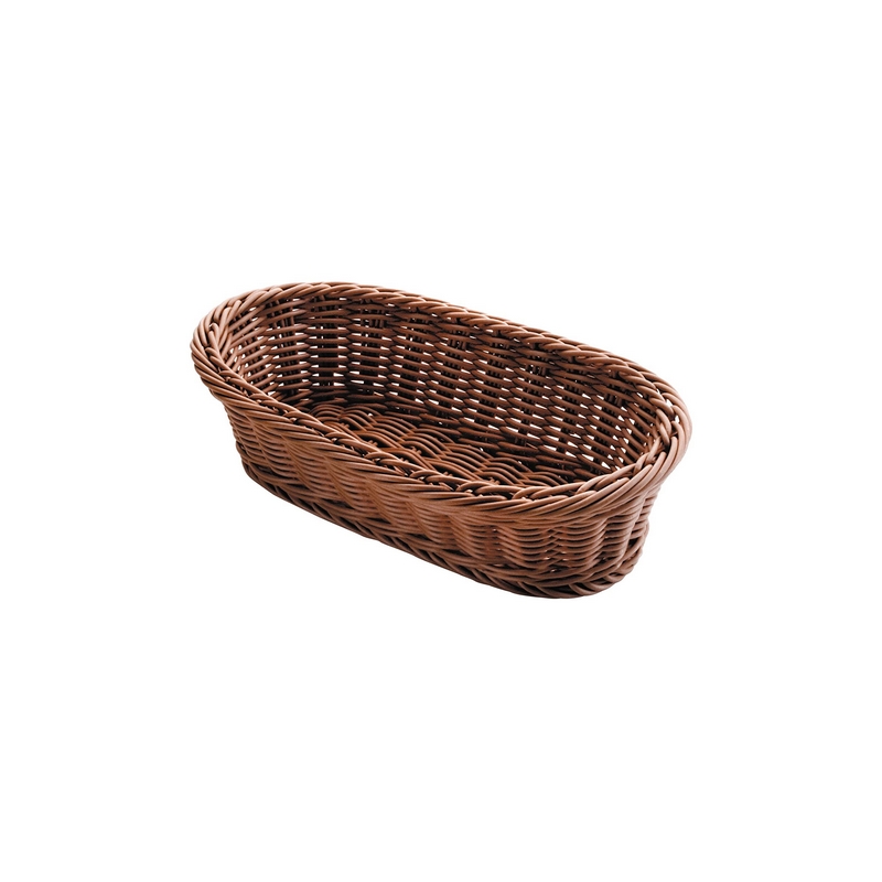 Lacor Košík na pečivo polypropylenový oválný 24 × 18 cm, tmavý Lacor Košík na pečivo polypropylenový oválný 24 × 18 cm, tmavý