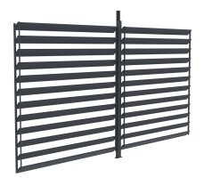 Příslušenství G21 otočná lamelová stěna 3,7x2,2 m pro pergolu Austin