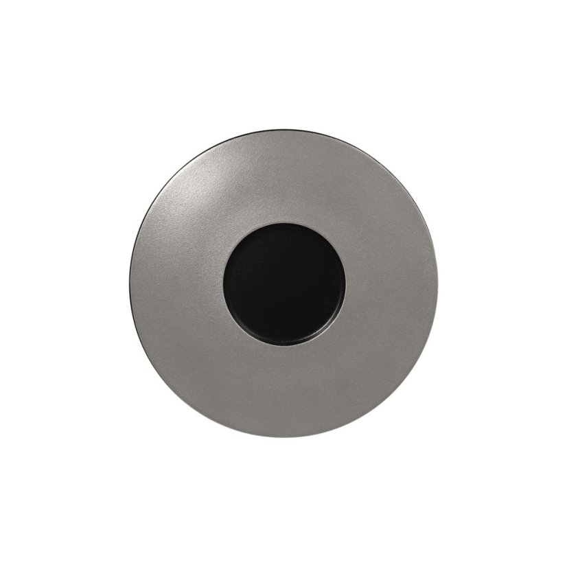 RAK Porcelain RAK Metalfusion talíř mělký Gourmet 29 cm, černostříbrný | RAK-MFFDGF29SB RAK Porcelain RAK Metalfusion talíř mělký Gourmet 29 cm, černostříbrný | RAK-MFFDGF29SB