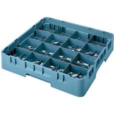 Cambro Koš Camrack 16 pozic, výška sklenice 27,8 cm - Tyrkysová
