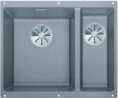 Blanco SUBLINE 340/160 U InFino Silgranit aluminium bez táhla dřez vlevo