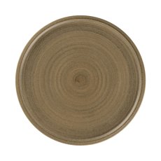 RAK Porcelain Ease selva talíř mělký pr. 27,5 cm, tmavě hnědý
