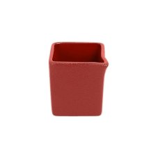 RAK Porcelain RAK Mléčenka čtvercová 8 cl, tmavě červená | RAK-NFOPSD03DR