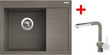Sinks RIM 650 L Truffle + Mix 3 P GR