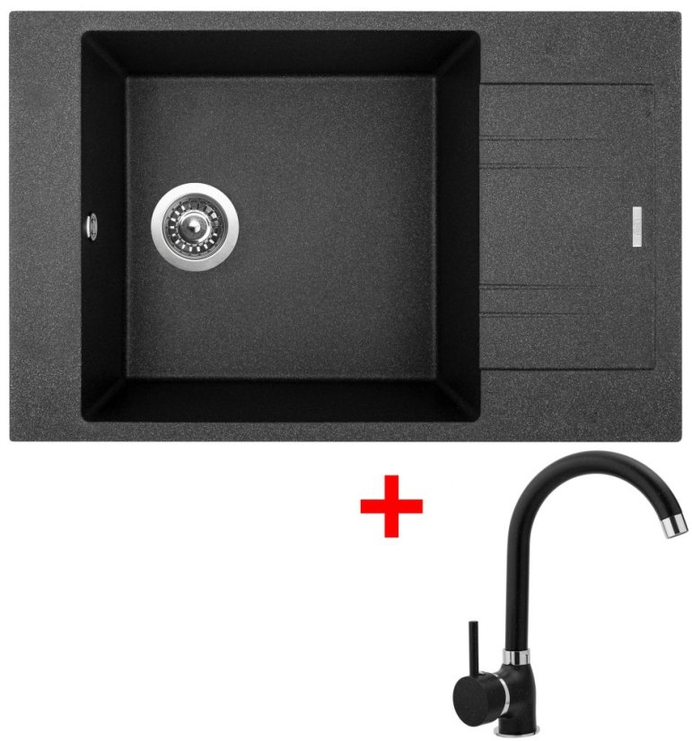 Sinks VARIO 780 Granblack + Polo GR Sinks VARIO 780 Granblack + Polo GR