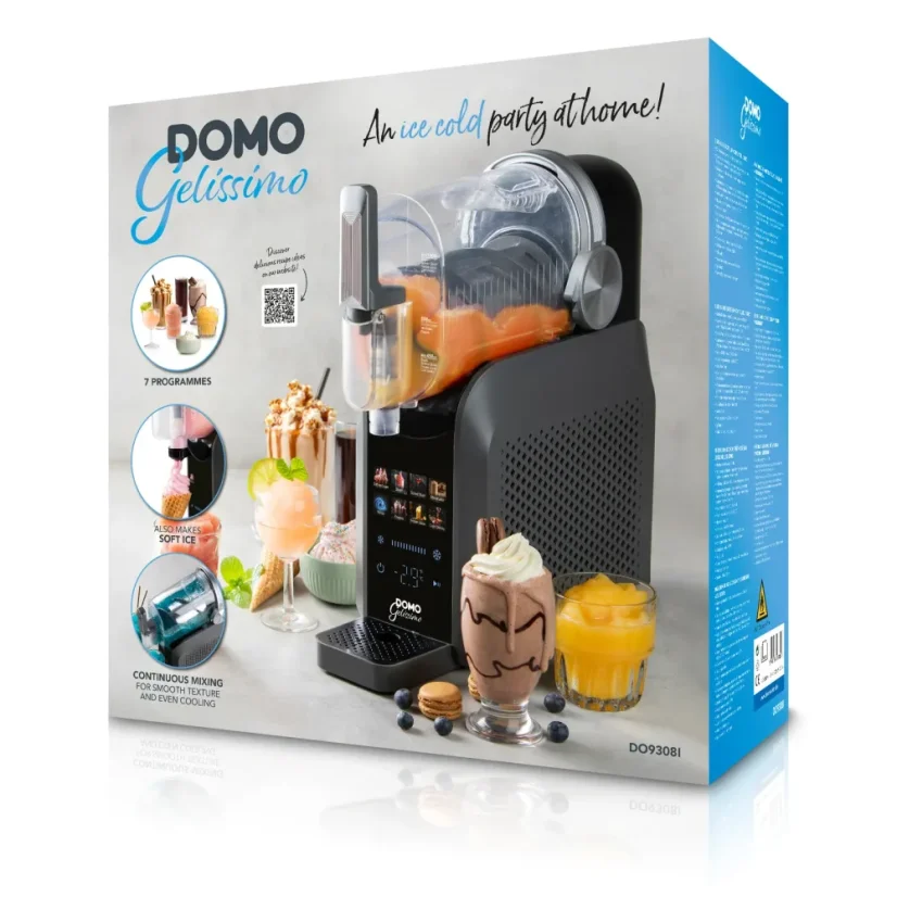 Výrobník zmrzliny a ledové tříště DOMO DO9308I