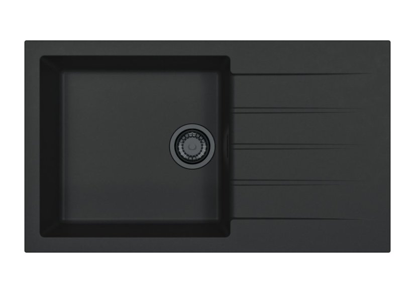 Alveus CADIT 40 černý A90 BLACK EDITION+ jedn.sifon_ algranit