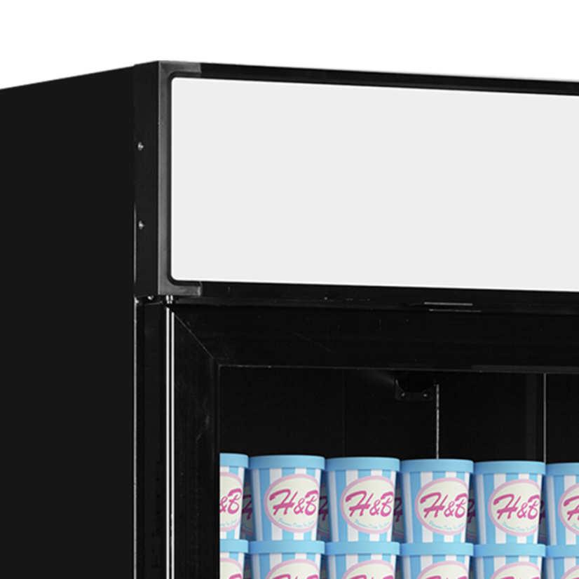 Prosklená mrazicí skříň Tefcold LGF2500B
